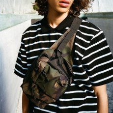 画像3: Military Hip Bag Camo Combat Green Black ヒップ バッグ ウエスト (3)