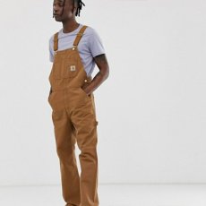 画像4: Bib Overall Hamilton Brown ビブ オーバーオール ハミルトン ブラウン キャンバス ダック (4)