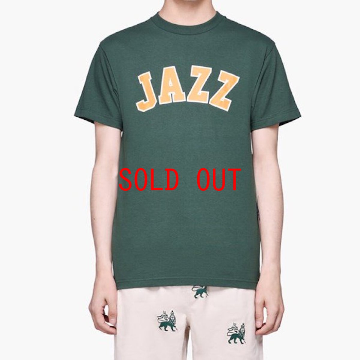 画像1: Jazz Logo S/S Tee Green グリーン Tシャツ (1)
