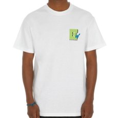 画像6: TV S/S Tee White ホワイト Tシャツ ロゴ Tシャツ 白 (6)