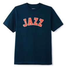 画像2: Jazz Logo S/S Tee Navy ネイビー Tシャツ (2)