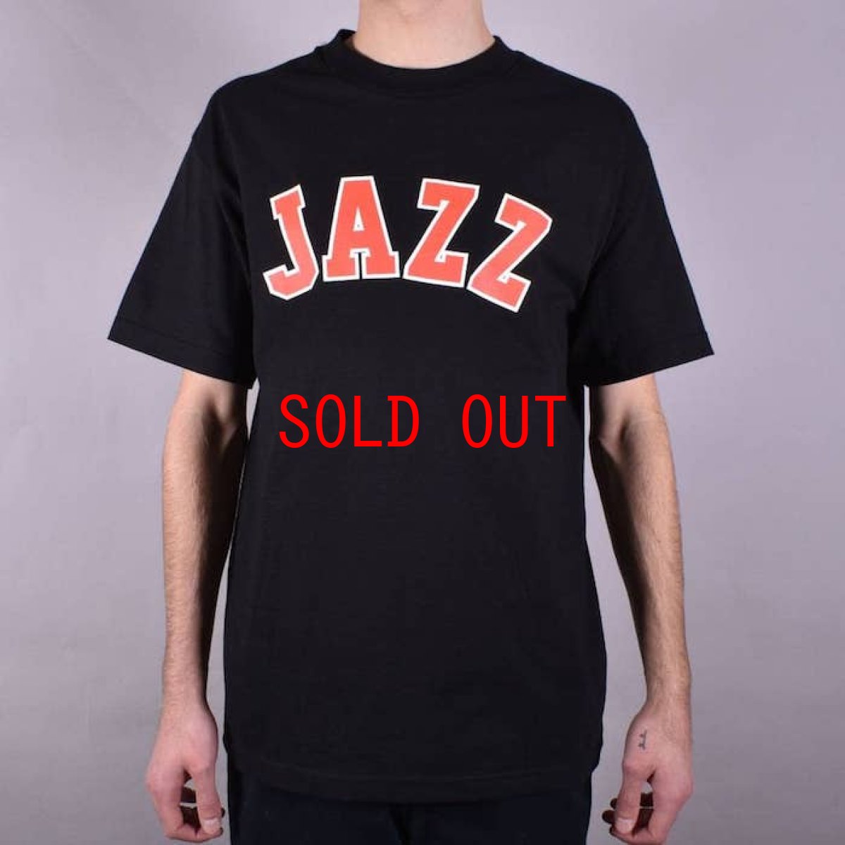 画像1: Jazz Logo S/S Tee Navy ネイビー Tシャツ (1)