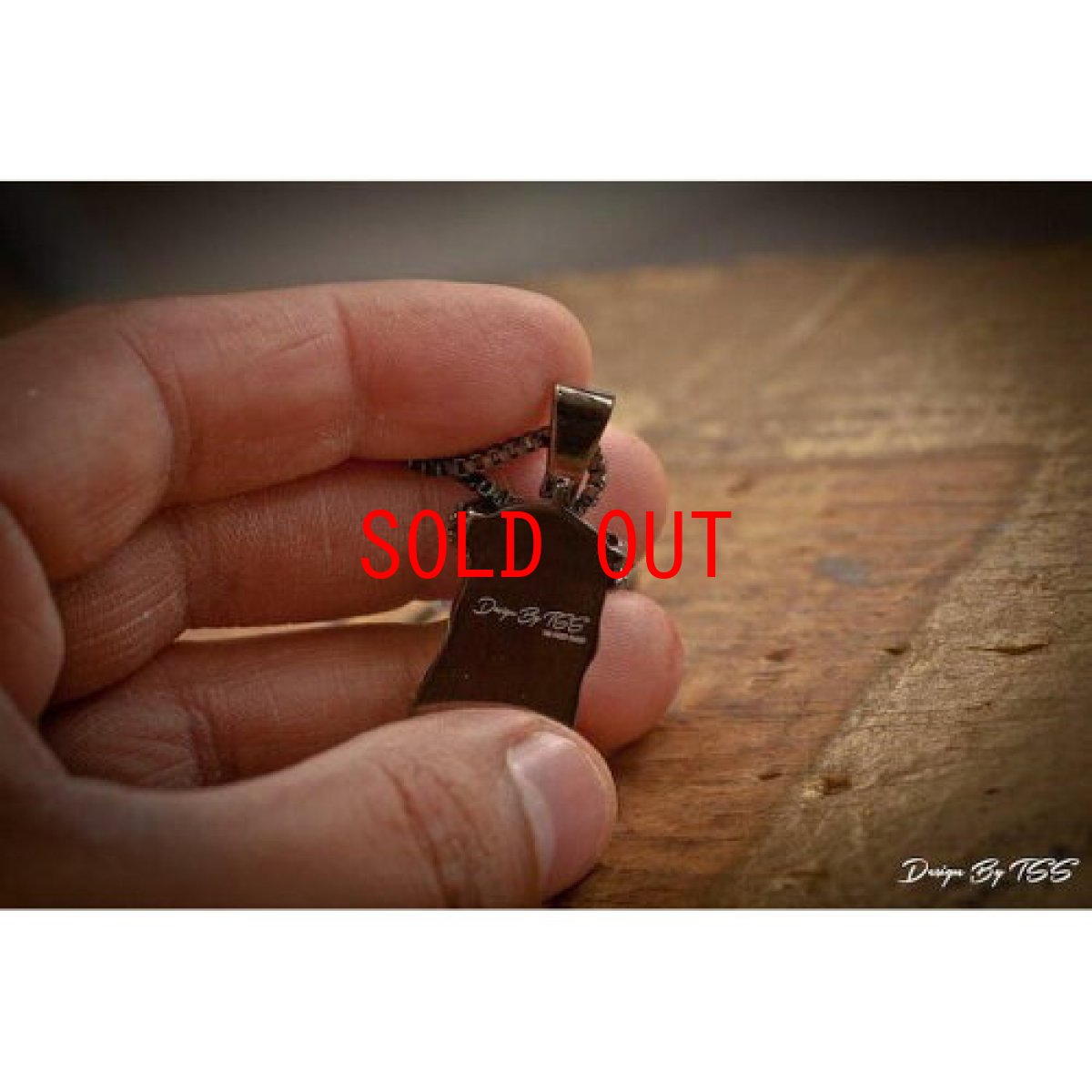 画像3: Golden Gilt(ゴールデン・ギルト) Mini Jesus Chain Gun Black Necklace ネックレス ブラック 64cm jewelry ジーザス チェーン (3)