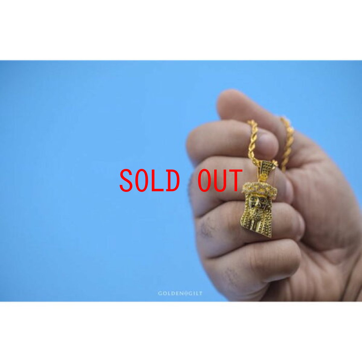 画像10: Mini Jesus Rope Chain Necklace ネックレス ジーザス ロープ チェーン ネックレス (10)