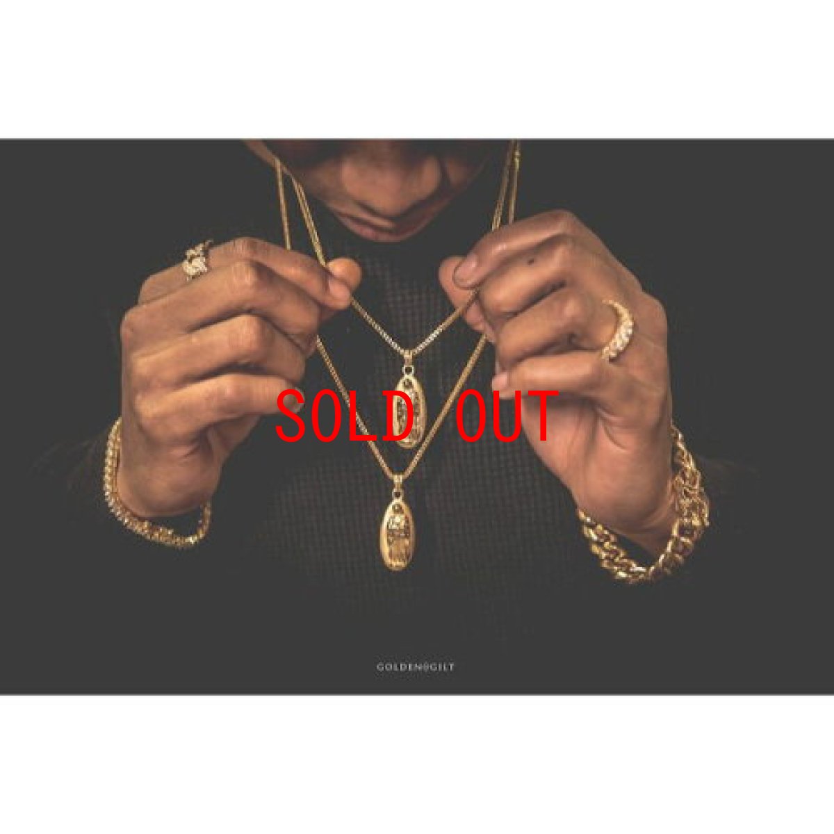 画像9: Virgin Mary Pendant Chain Gold Necklace バージン マリー ネックレス ゴールド (9)