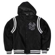 画像1: Majestic(マジェスティック) New York Yankees Hooded Stadium Jacket ニューヨーク ヤンキース フード スタジアム ジャケット (1)