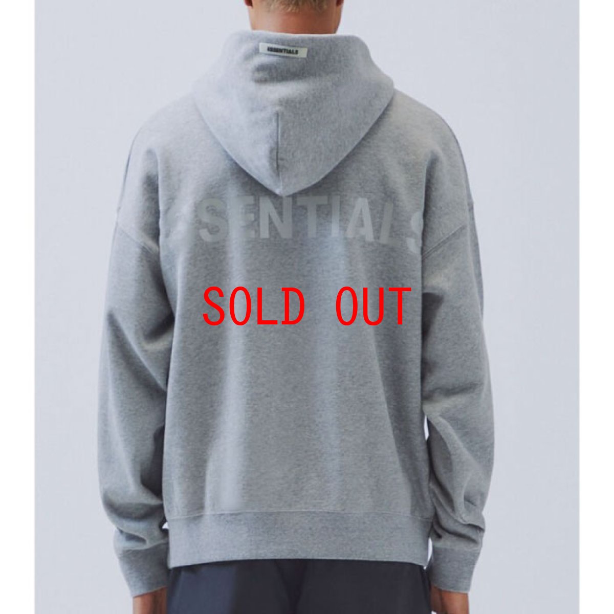 画像2: FOG Fear Of God ( エフオージー フィア オブ ゴッド ) Essentials Reflective logo Sweat Hoodie エッセンシャルズ  (2)