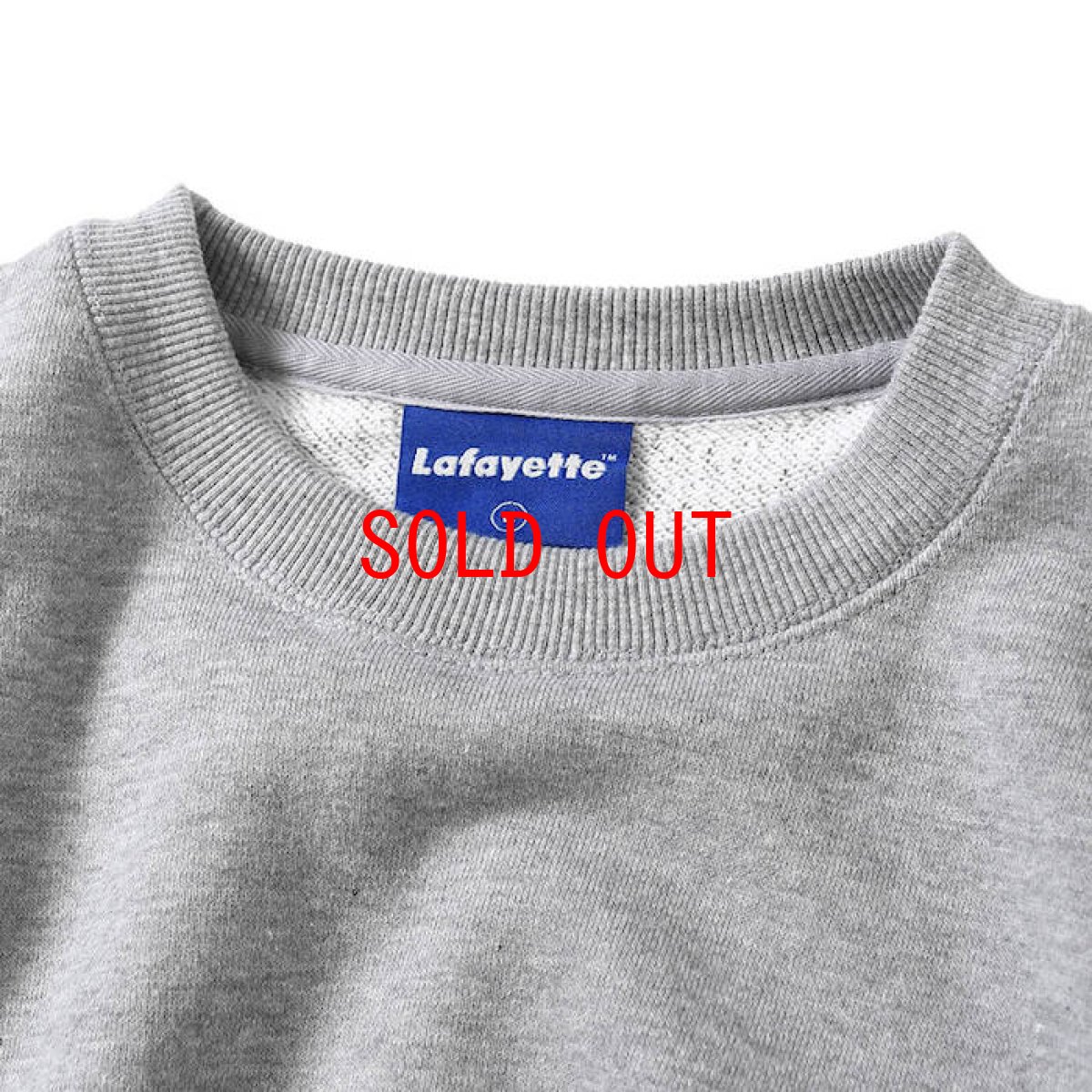 画像5: Lafayette(ラファイエット) × CLUB SAKENOMITAI ラファイエット さけのみたい SAKE NOMI CLUB LOGO CREWNECK SWEATSHIRT クルーネック スウェット LE200701 HEATHER GRAY ヘザーグレー (5)