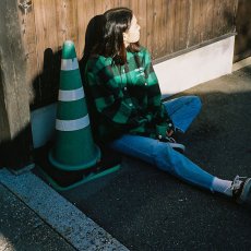 画像10: Lafayette(ラファイエット) × CLUB SAKENOMITAI ラファイエット さけのみたい SAKE NOMITAI PLAID FLANNEL SHIRT ネルシャツ GREEN グリーン (10)