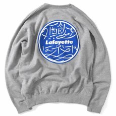 画像2: Lafayette(ラファイエット) × CLUB SAKENOMITAI ラファイエット さけのみたい SAKE NOMI CLUB LOGO CREWNECK SWEATSHIRT クルーネック スウェット LE200701 HEATHER GRAY ヘザーグレー (2)