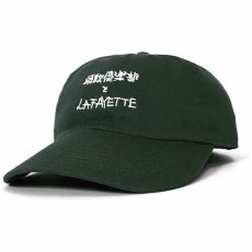 画像2: Lafayette(ラファイエット) × CLUB SAKENOMITAI ラファイエット LOGO DAD HAT ボールキャップ DARK GREEN ダークグリーン (2)