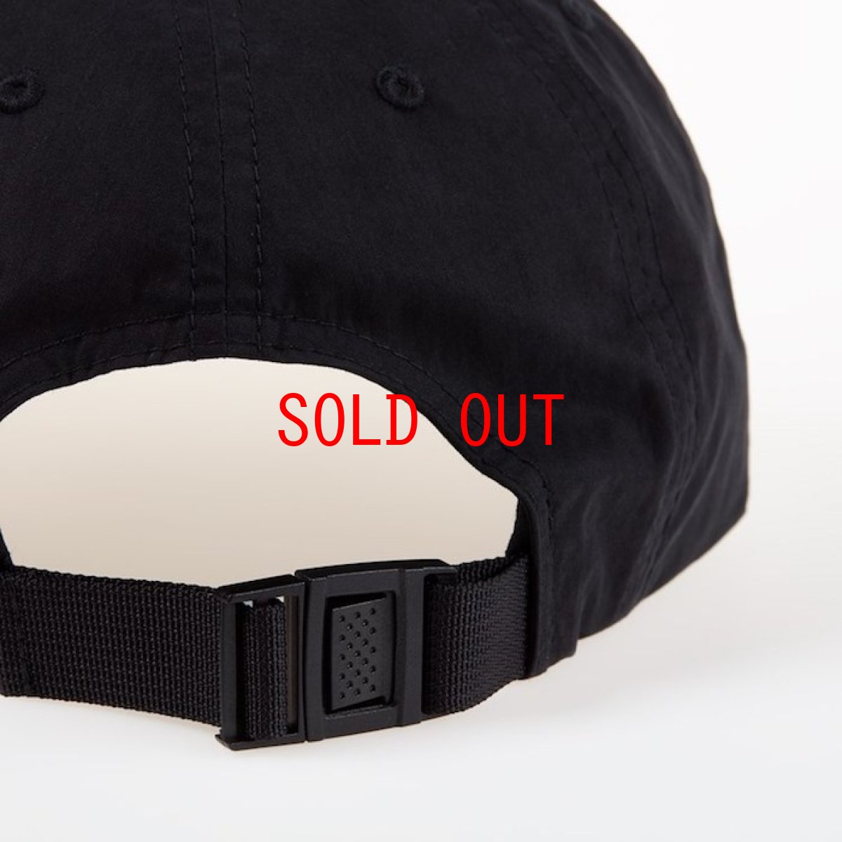 画像4: Military Cap White Black ロゴ パネル キャップ 帽子 (4)