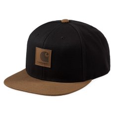 画像2: Logo Two Tone Snapback Cap Hamilton Brown/Black Black/Hamilton Brown ロゴ スナップバック キャップ 帽子 (2)