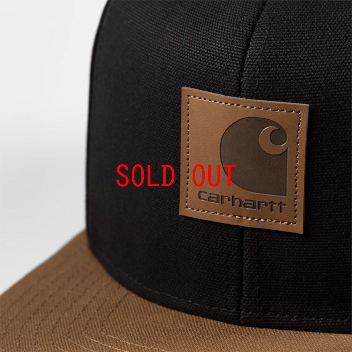 画像3: Logo Two Tone Snapback Cap Black/Hamilton Brown Hamilton Brown/Black ロゴ スナップバック キャップ 帽子 (3)