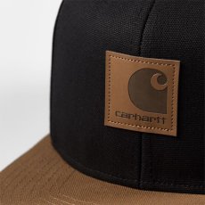 画像3: Logo Two Tone Snapback Cap Black/Hamilton Brown Hamilton Brown/Black ロゴ スナップバック キャップ 帽子 (3)