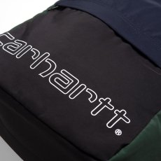 画像5: Carhartt WIP(カーハート ワークインプログレス) Terrce Back Pack Cardinal Dark Navy White Bag Colorblock カラーブロック 切替 バッグ カバン 鞄 (5)