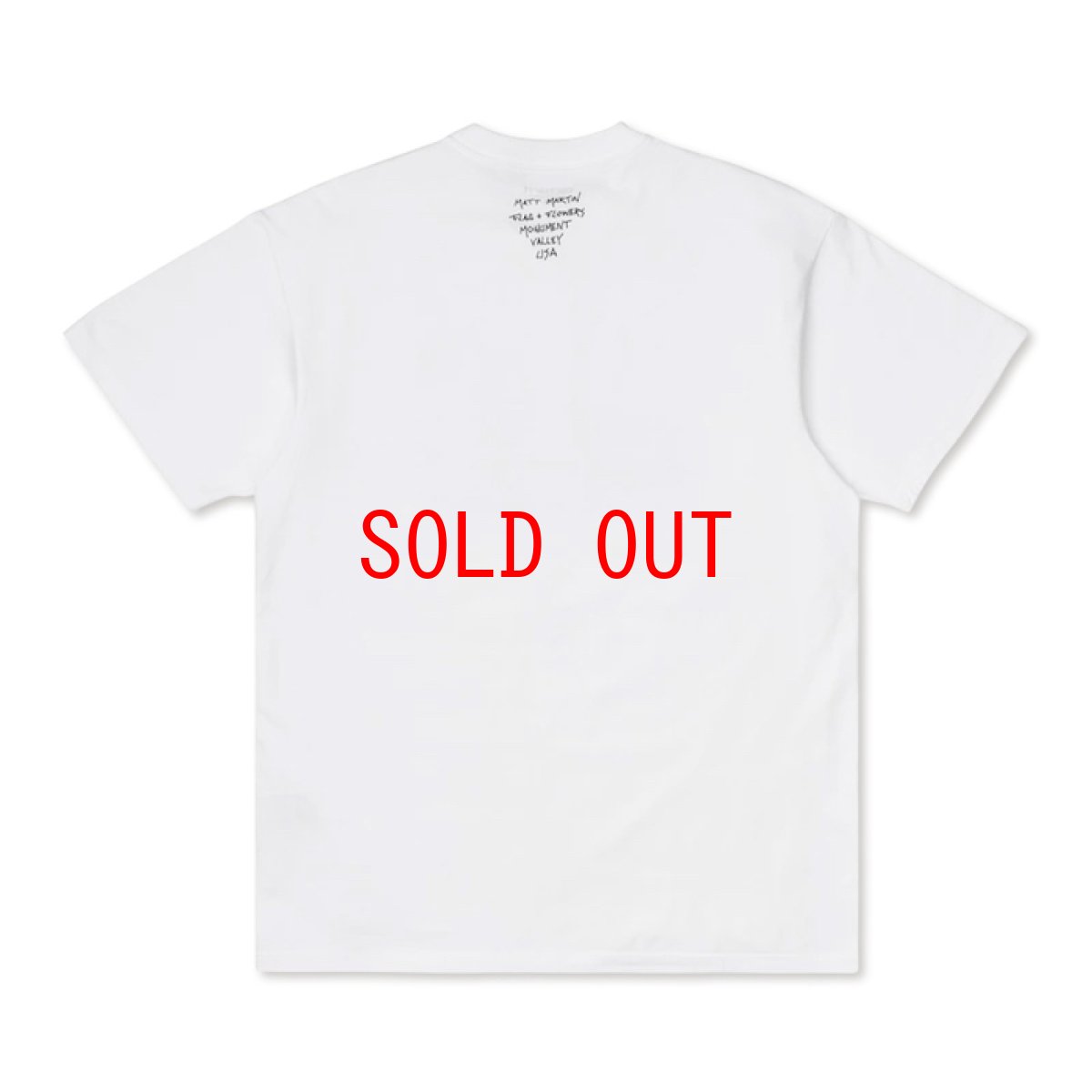 画像3: Matt Martin Flags S/S Tee Mountain White 半袖 Tシャツ (3)