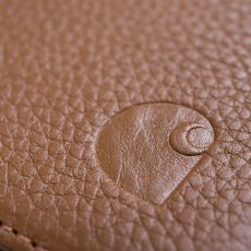 画像3: Leather Midi Zip Wallet Camo Black Brown ジップ レザー コンパクト 革 財布 (3)