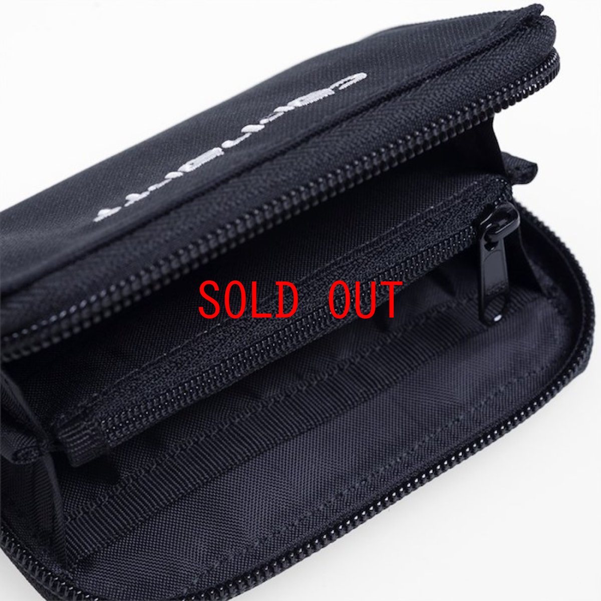 画像5: Midi Payton Zip Wallet Black Camo Duck ジップ コーデュラナイロン コンパクト Nylon 財布 ベロクロ (5)