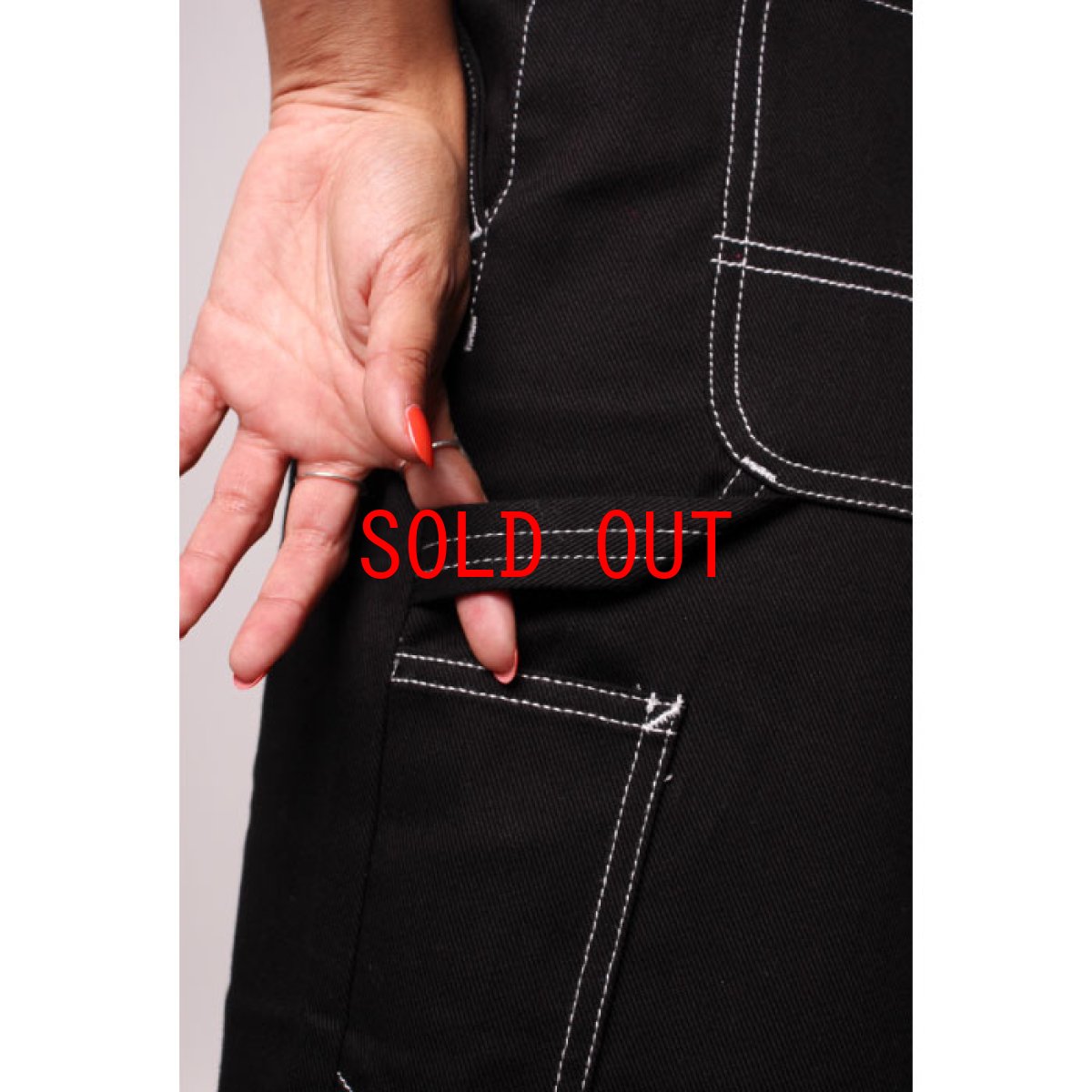 画像5: Pierce Skirt Black Rigit ブラック リジット スリット スカート women's ウィメンズ レディース (5)