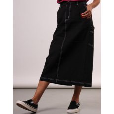 画像2: Pierce Skirt Black Rigit ブラック リジット スリット スカート women's ウィメンズ レディース (2)