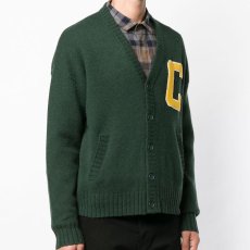 画像3: Pembroke Cardigan Knit Wear Sweater Green ニット カーディガン セーター ラムウール (3)