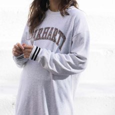 画像3: Knowledge Sweat Dress Ash Heather Crew Neck クルーネック スウェット ワンピース ウィメンズ レディース (3)