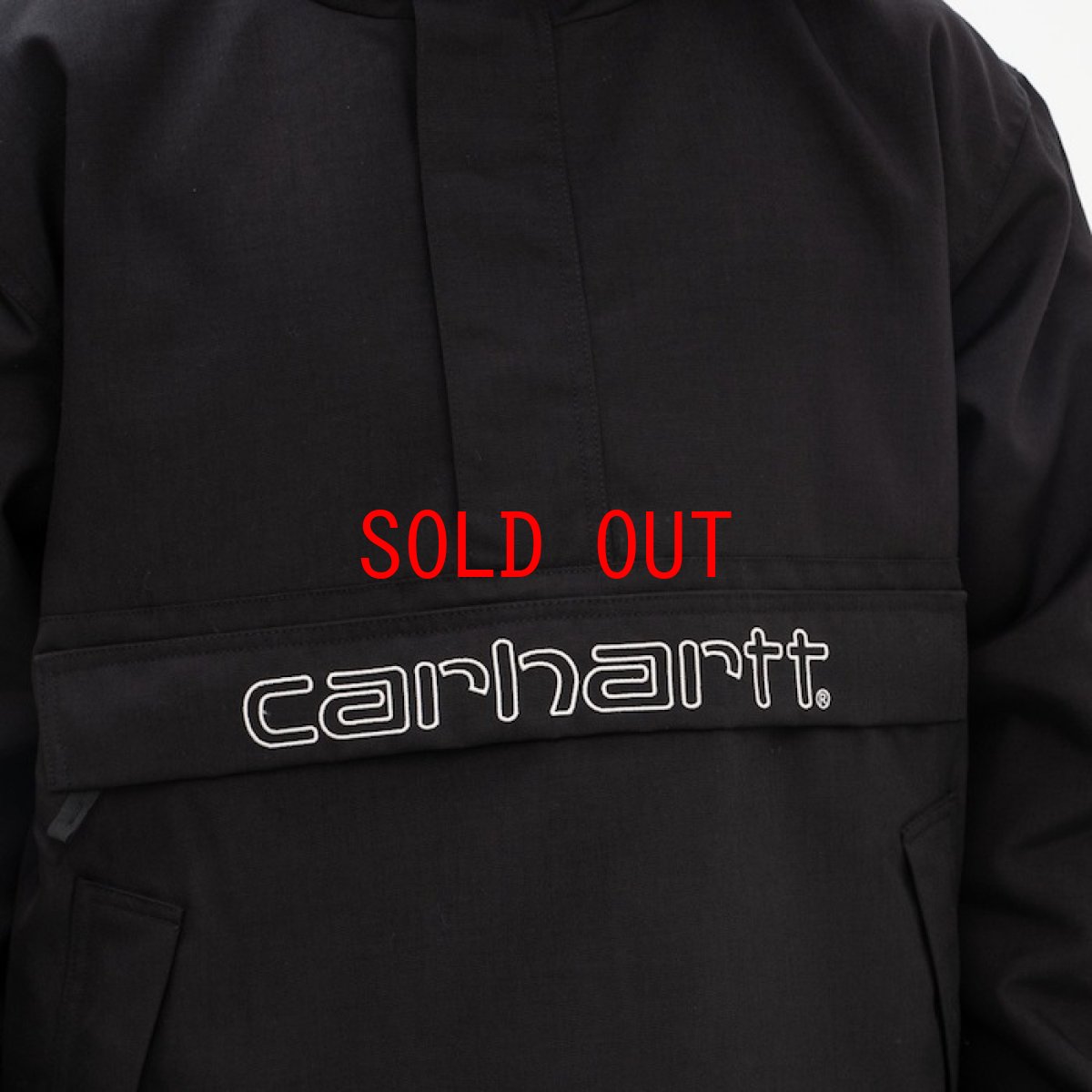 画像4: Visner Pullover Nylon Jacket Black プルオーバー ナイロン フリース ライナー ジャケット (4)