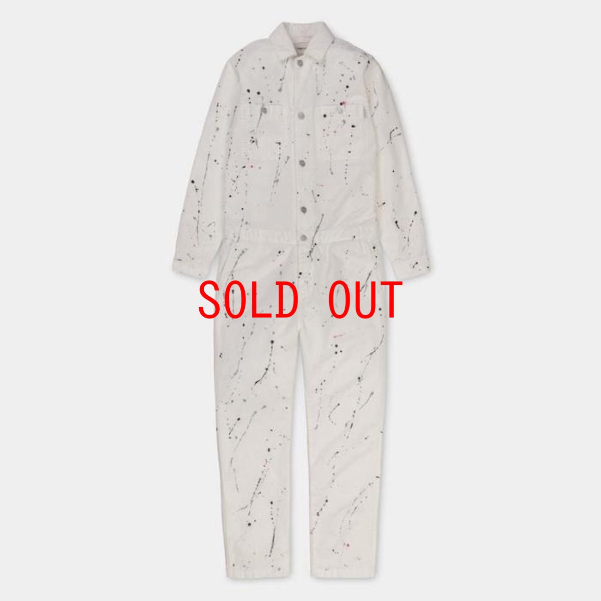 画像2: Manton coverall Off White All In One women's ウィメンズ レディース ツナギ オール イン ワン カバーオール (2)