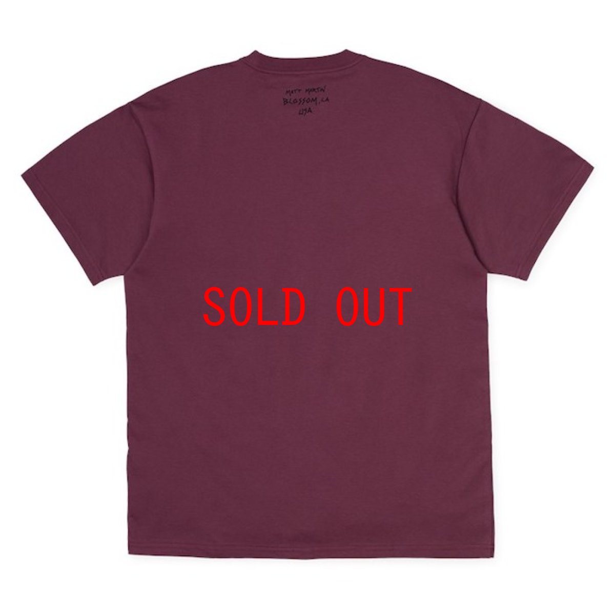 画像2: Carhartt WIP(カーハート ワークインプログレス) S/S Matt Martin Blossom Tee Dusty Fuchsia 半袖 Tシャツ (2)