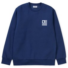 画像2: Incognito Sweat Flag Shirts Navy Blue スウェット クルーネック ネイビー ブルー フラッグ Crew Neck Navy プルオーバー スウェット スエット (2)