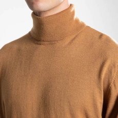 画像4: Turtle Neck Sweater Knit Brown セーター タートルネック ニット (4)