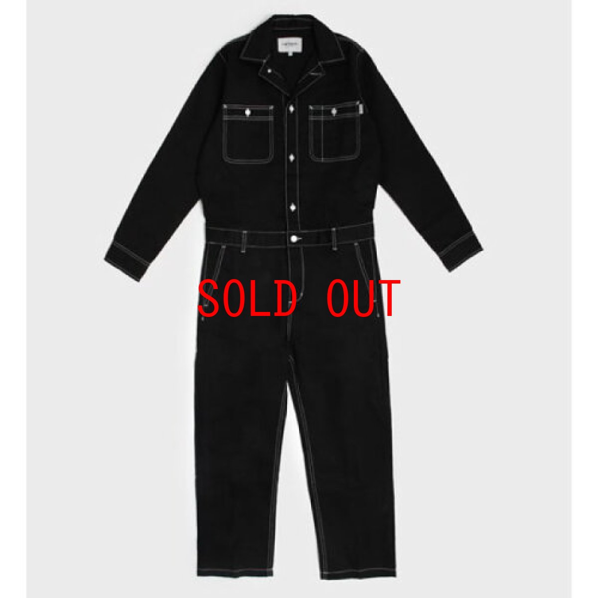 画像3: Manton coverall Black Off White All In One women's ウィメンズ レディース ツナギ オール イン ワン カバーオール (3)