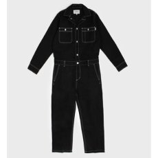 画像3: Manton coverall Black Off White All In One women's ウィメンズ レディース ツナギ オール イン ワン カバーオール (3)