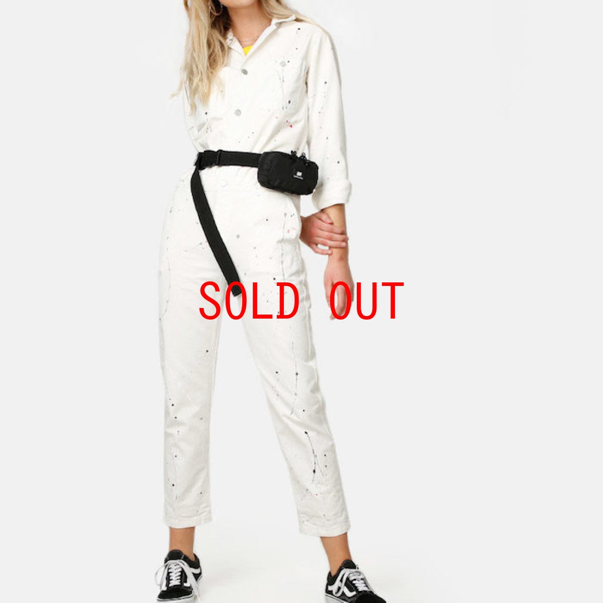 画像1: Manton coverall Off White All In One women's ウィメンズ レディース ツナギ オール イン ワン カバーオール (1)