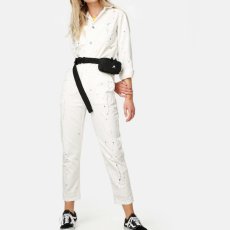 画像1: Manton coverall Off White All In One women's ウィメンズ レディース ツナギ オール イン ワン カバーオール (1)