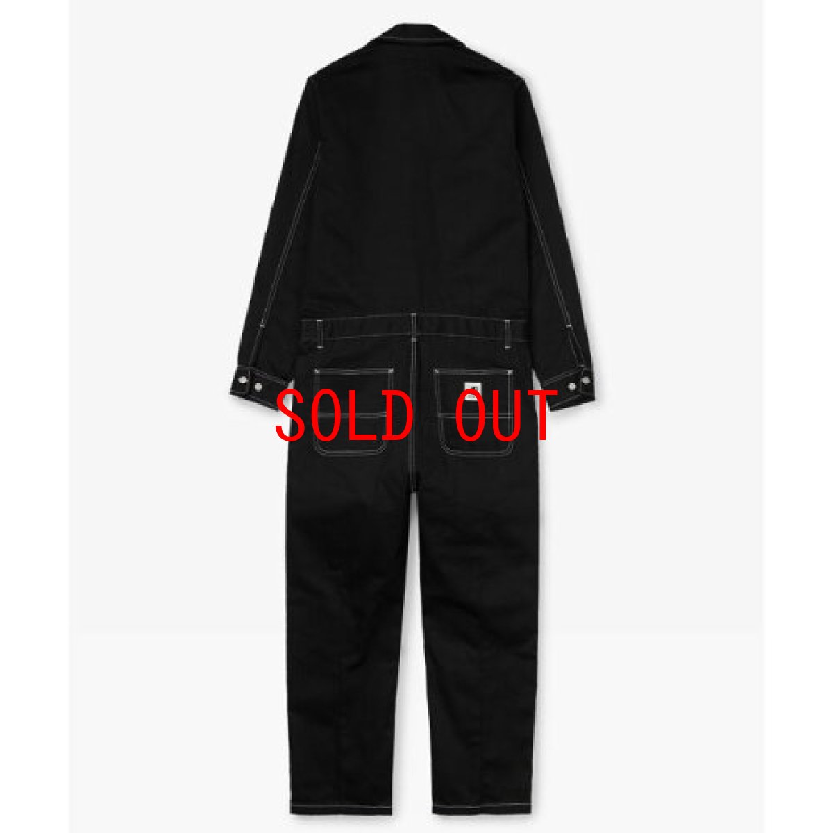画像4: Manton coverall Black Off White All In One women's ウィメンズ レディース ツナギ オール イン ワン カバーオール (4)