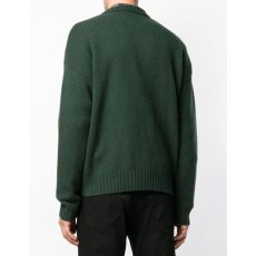 画像4: Pembroke Cardigan Knit Wear Sweater Green ニット カーディガン セーター ラムウール (4)
