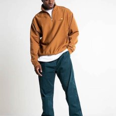 画像7: Half Zip Sweat Shirts Hamilton Brown ハーフジップ プルオーバー スウェット フーディー スエット (7)