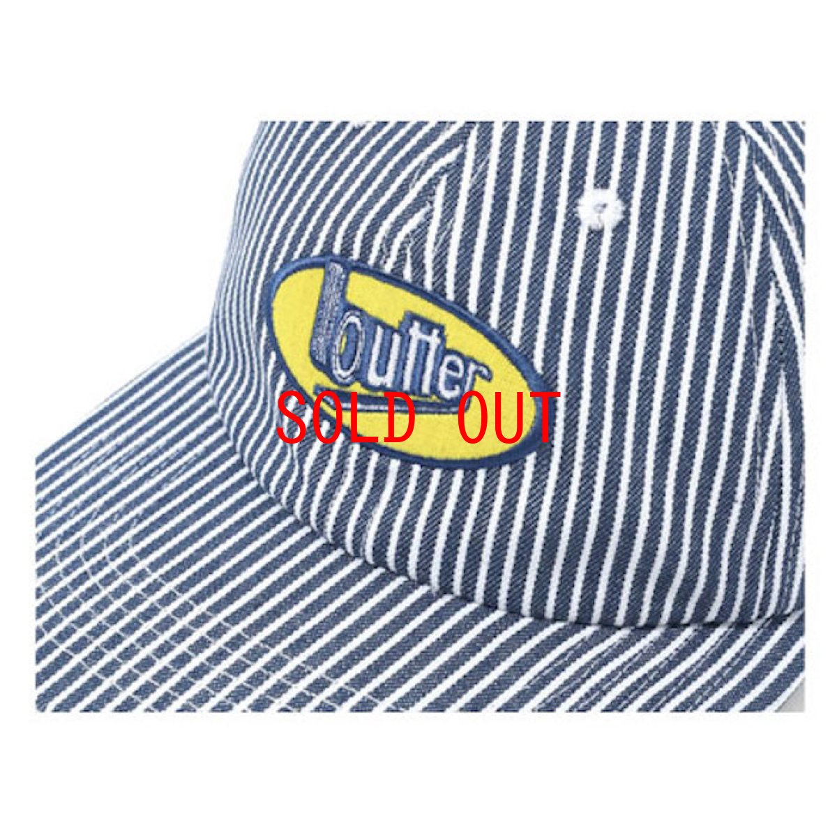 画像3: Work 6 Panel Cap Hickory Stripe ヒッコリー ワーク パネル キャップ  (3)