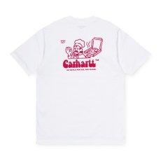 画像2: Bene Tee White / Red 半袖 Tシャツ (2)