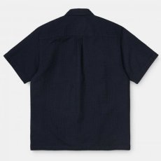 画像3: Southfield S/S Shirt Dark Navy シアサッカー 半袖 シャツ 4.1oz (3)