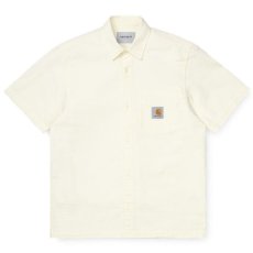 画像1: Southfield S/S Shirt Wax White Natural シアサッカー 半袖 シャツ 4.1oz (1)