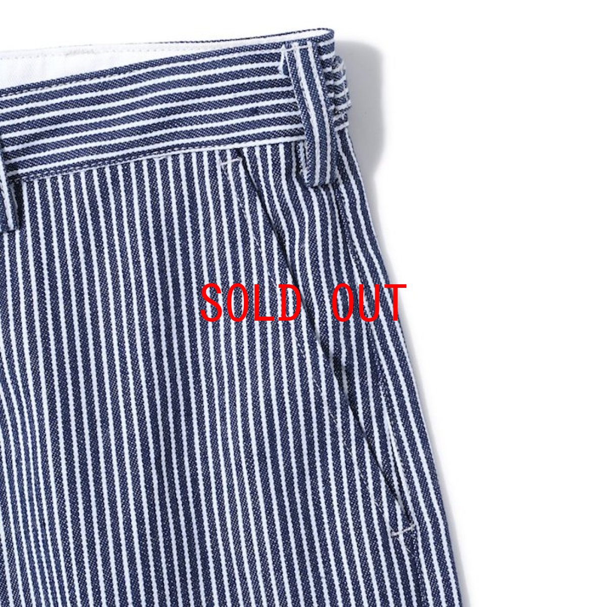 画像4: Wark Pants Hickory Stripe ヒッコリー ストライプ ワーク パンツ  (4)