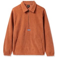 画像1: Ranger Corduroy Puuover Jacket Tops コーデュロイ ジャケット Rust Brown ブラウン (1)