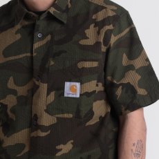 画像7: Southfield S/S Shirt Camo Laurel Woodland シアサッカー 半袖 シャツ 4.1oz (7)