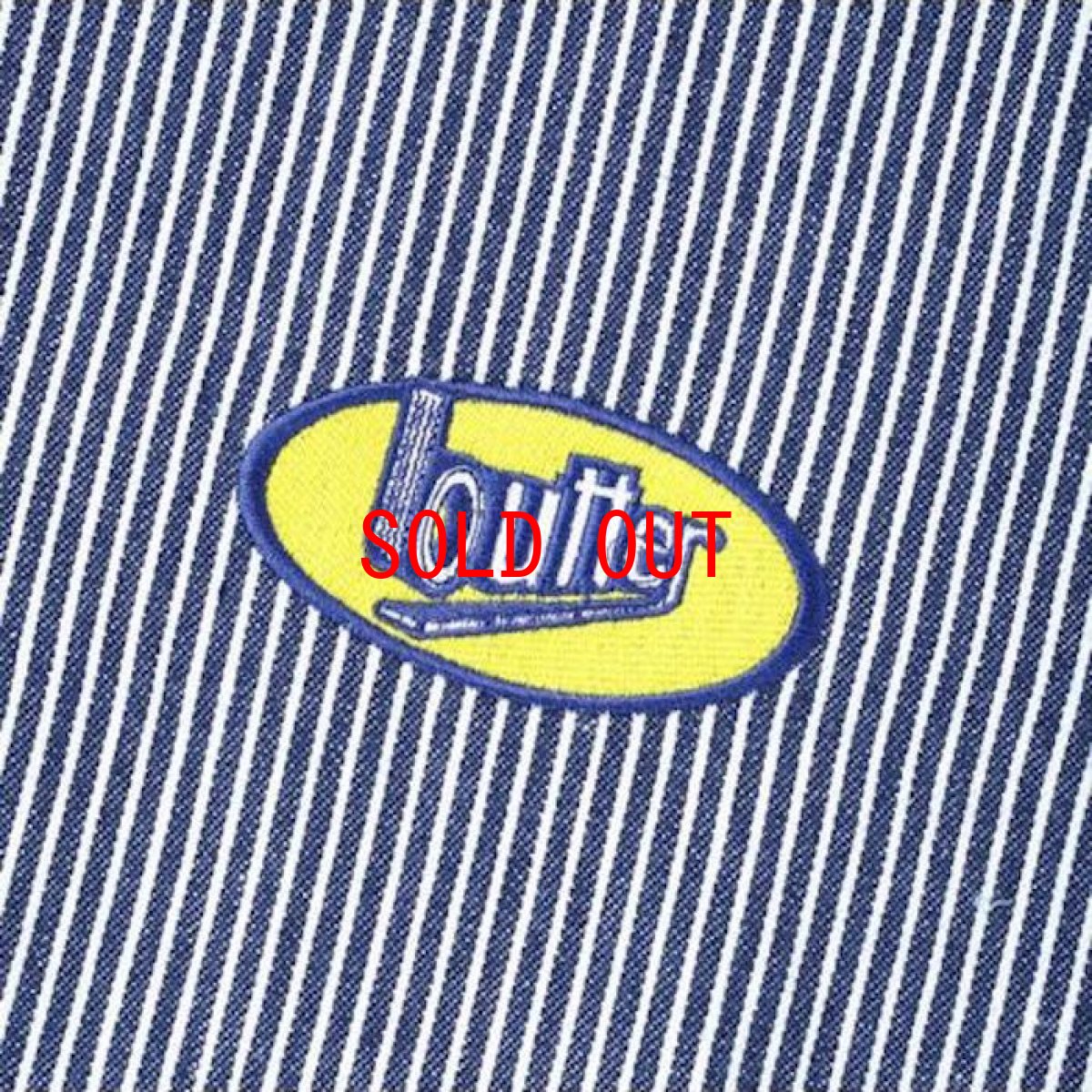 画像3: Work S/S Shirts Hickory Stripe Dark Navy 半袖 ワーク シャツ  (3)