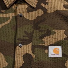 画像5: Southfield S/S Shirt Camo Laurel Woodland シアサッカー 半袖 シャツ 4.1oz (5)