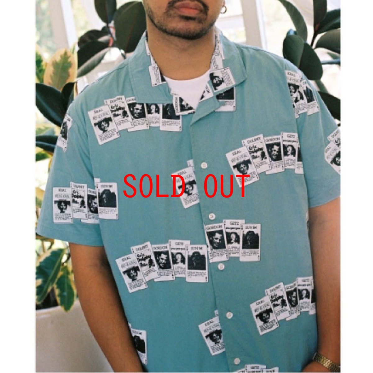 画像5: Cards S/S Shirt ”BLUENOTE” 総柄 開襟 オープンカラー シャツ  (5)