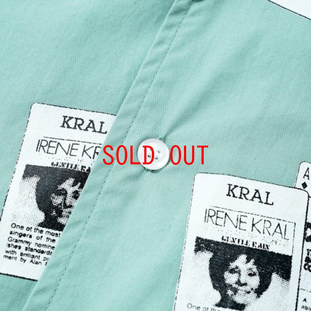 画像3: Cards S/S Shirt ”BLUENOTE” 総柄 開襟 オープンカラー シャツ  (3)